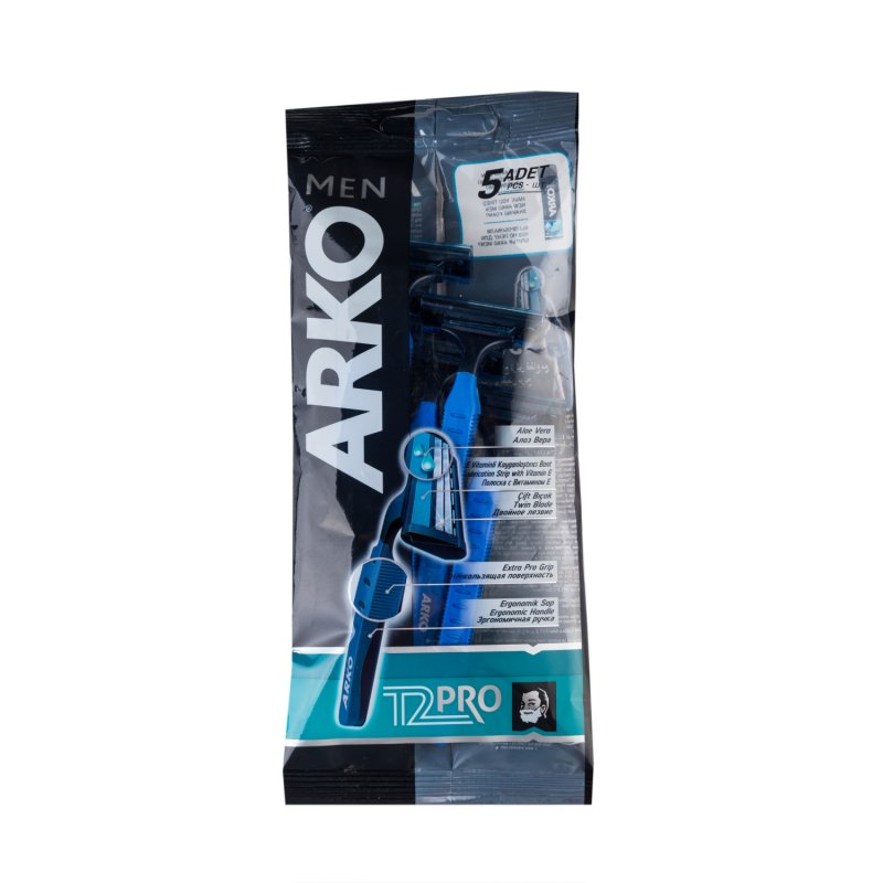 Станки для бритья arko t2 2 лезвия 3шт