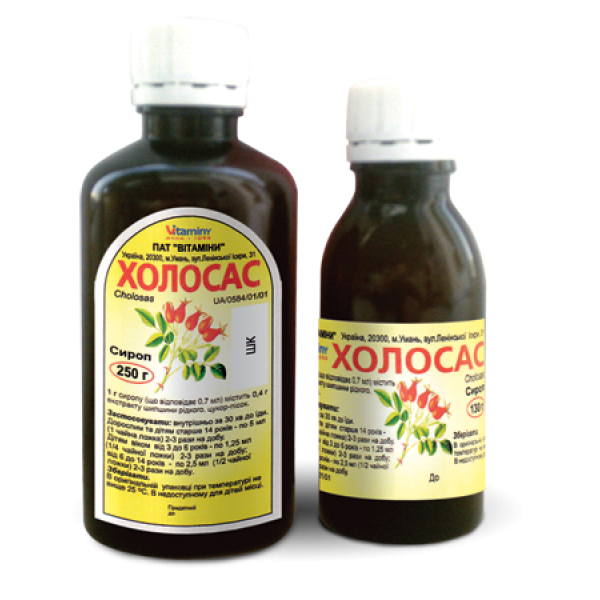 Холосас сироп по 130 г у бан.