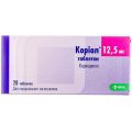 Коріол таблетки по 12.5 мг №28 (7х4)