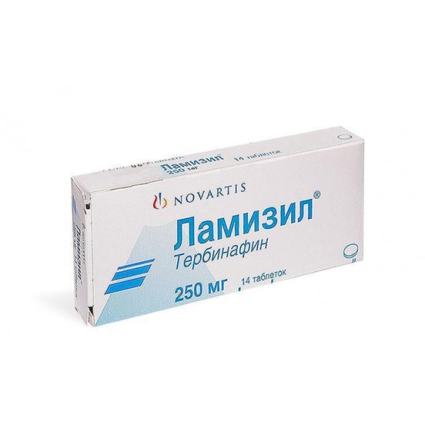 Ламізил таблетки по 250 мг №14