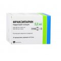 Фраксипарин розчин д/ін. 9500 анти-Ха МО/мл по 0.3 мл №10 у шпр.