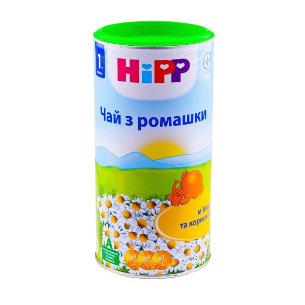 Сухий швидкорозчинний напій HiPP «Чай з ромашки», 200 г