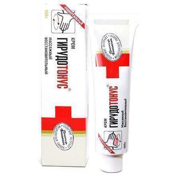 Крем Доктор Біокон Гірудотонус масажний відновлювальний, 100 г
