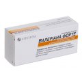 Валеріана форте таблетки, в/плів. обол. по 40 мг №50 (10х5)