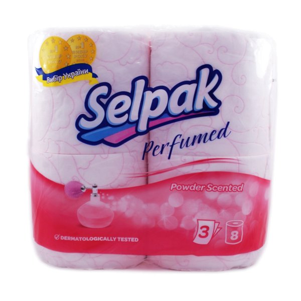 Selpak Туалетний папір ароматизований   8 шт.