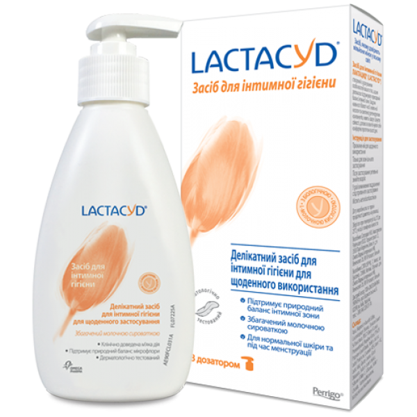 Засіб для інтимної гігієни Lactacyd по 200 мл у флак. з дозат.