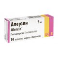 Алерзин таблетки, в/плів. обол. по 5 мг №14 (7х2)