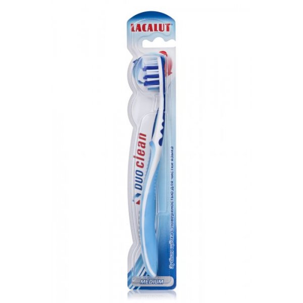 Зубна щітка Lacalut Duo clean, 1 штука