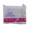 Ватні палички Lady cotton у пакеті, 200 штук