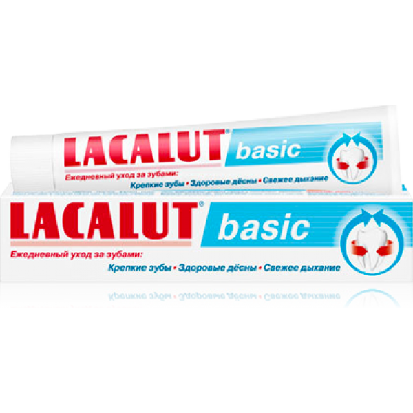 Зубна паста Lacalut Basic, 75 мл