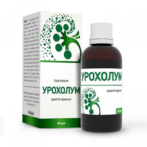 Урохолум краплі ор. по 40 мл у флак.
