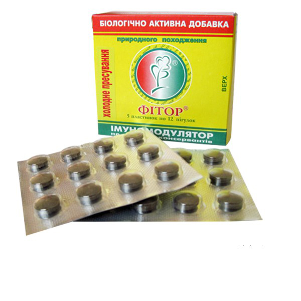 Фітор таблетки №60 (12х5)