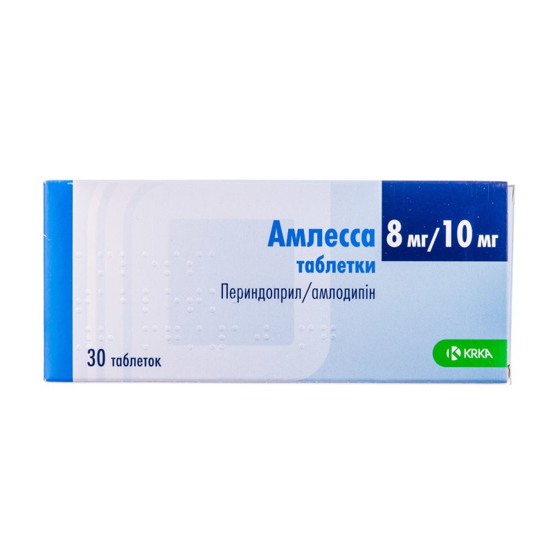 АМЛЕССА таб.8/10мг N30