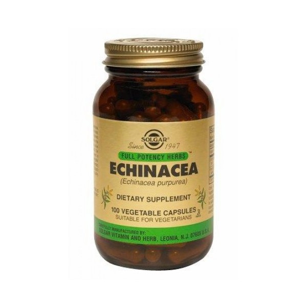 Solgar Ехінацеї пурпурової екстракт, 100 капсул