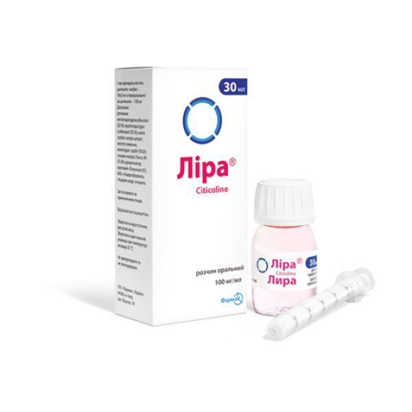 Ліра розчин ор. 100 мг/мл по 30 мл у флак.