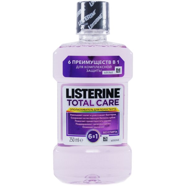 Ополіскувач для порожнини рота Listerine Total Care, 250 мл