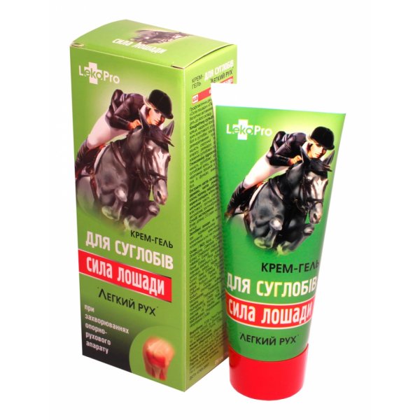 Сила лошади легкий рух крем-гель д/суглоб. по 75 мл у тубах