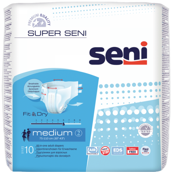 Підгузки для дорослих Super Seni medium, 10 штук