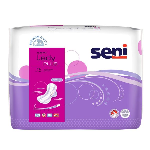 Прокладки урологічні Seni Lady plus, 15 штук
