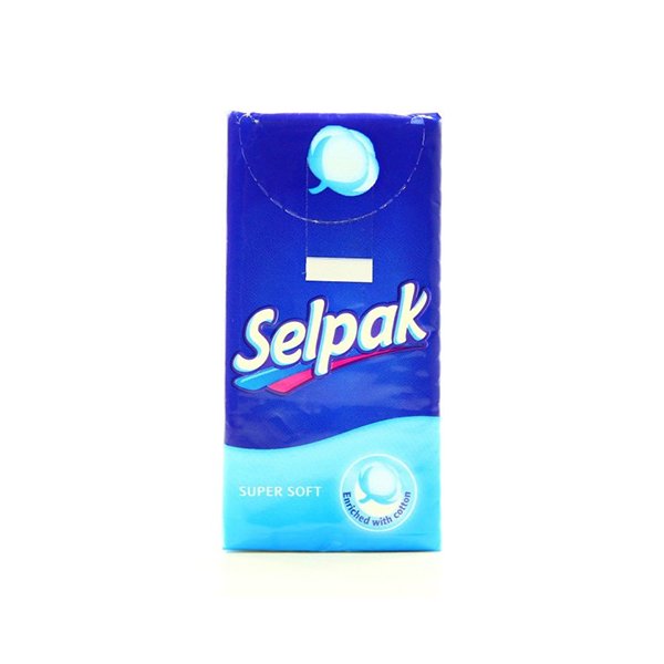 Selpak Хусточки гіг. классик (сині)