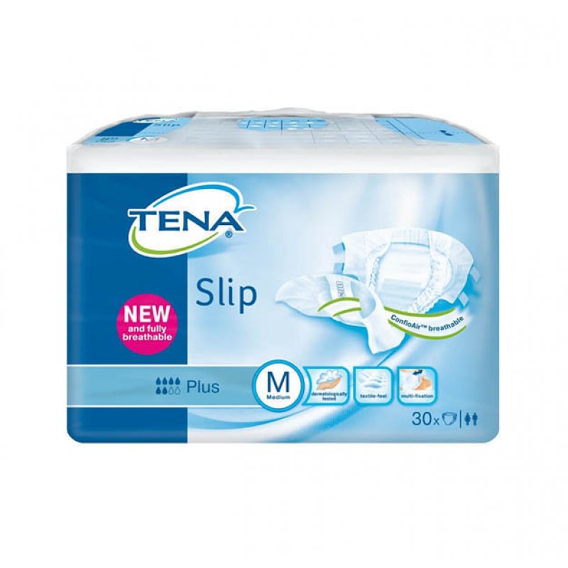 TENA подгузники Slip+ Medium N30