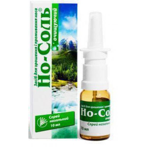 Но-Соль Очищуючий спрей наз. по 10 мл у флак.