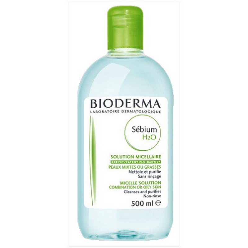 BIODERMA СЕБИОМ Н2О мицеллярный лосьон 500 мл.