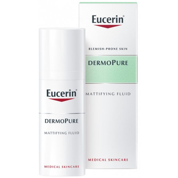 Флюїд Eucerin DermoPurifyer матуючий для проблемної шкіри, 50 мл