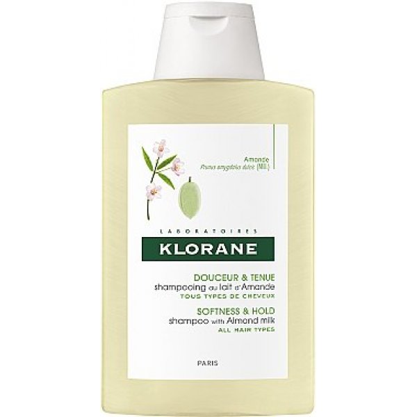 Шампунь Klorane Мигдаль, для всіх типів волосся, 200 мл