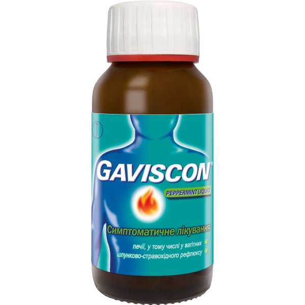 Гавіскон м’ятна суспензія ор. по 150 мл у флак.
