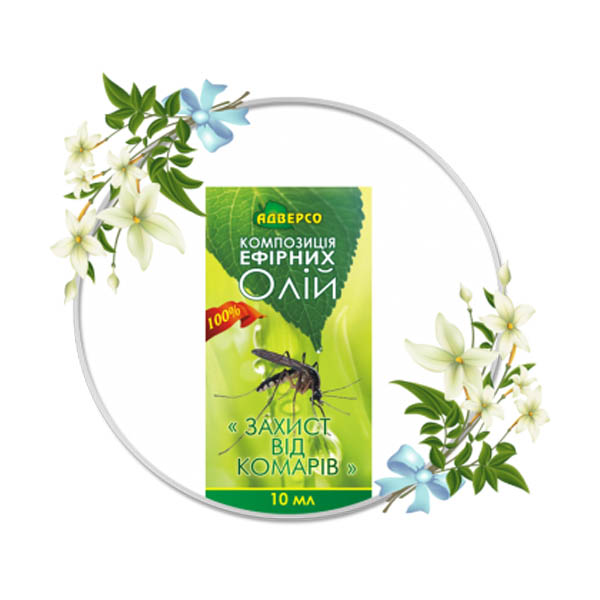 композиція ефірних олій "Захист від комарів" 10 мл