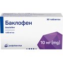 Баклофен таблетки по 10 мг №50 у флак.