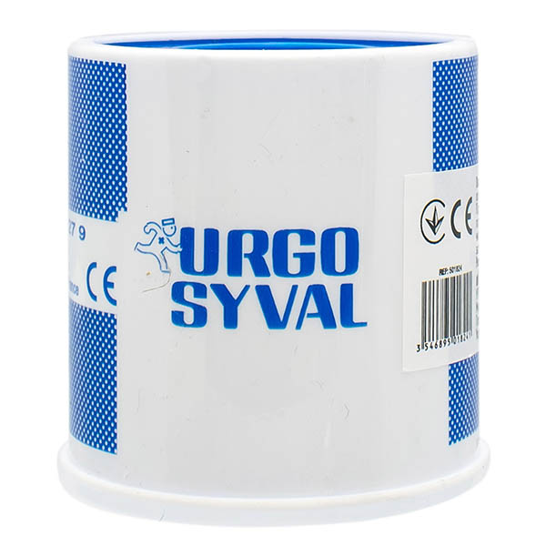 Пластир медичний Urgosyval на шовковій основі 5 м x 5 см, 1 штука