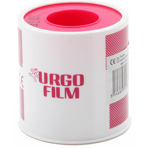 Пластир медичний Urgofilm на полімерній основі прозорий 5 м х 5 см, 1 штука