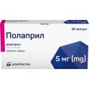 Полаприл капсули тв. по 5 мг №28 (14х2)