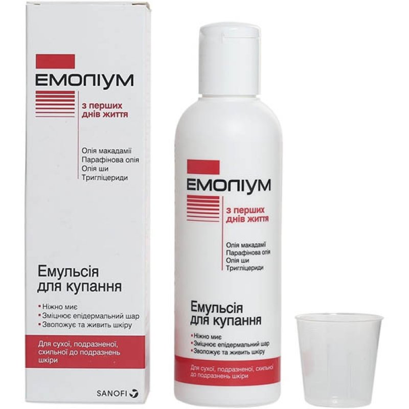 ЭМОЛИУМ эмульсия д/купания 200мл