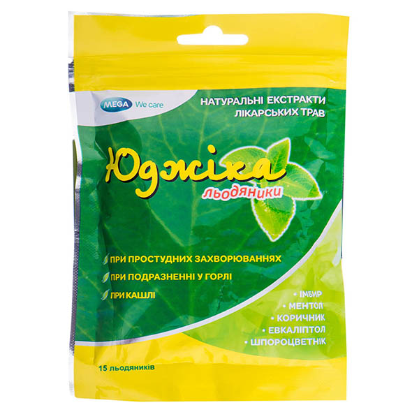 Юджіка льодяники №15 у пак.