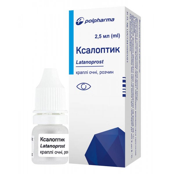 Ксалоптик краплі оч., р-н 50 мкг/мл по 2.5 мл у флак.-крап.