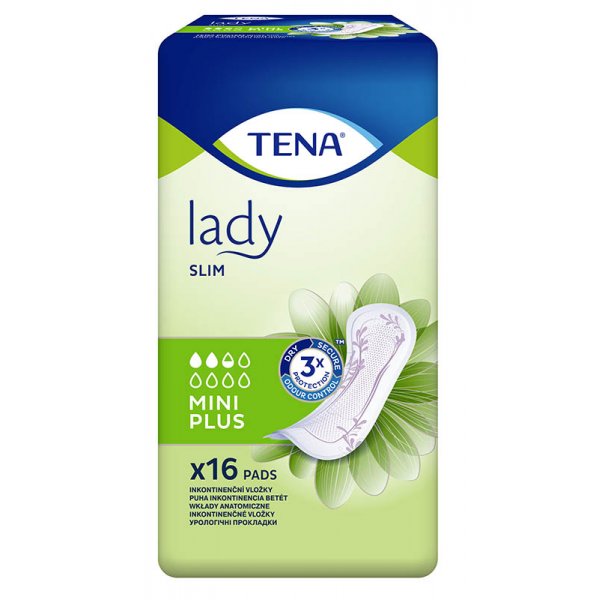 Прокладки урологічні Tena Lady Slim Mini Plus, 16 штук