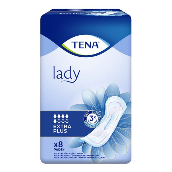 Прокладки урологічні Tena Lady Extra plus Insta Dry, 8 штук