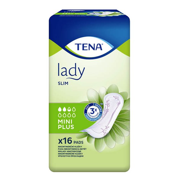 Прокладки урологічні Tena Lady Slim Mini Plus, 16 штук