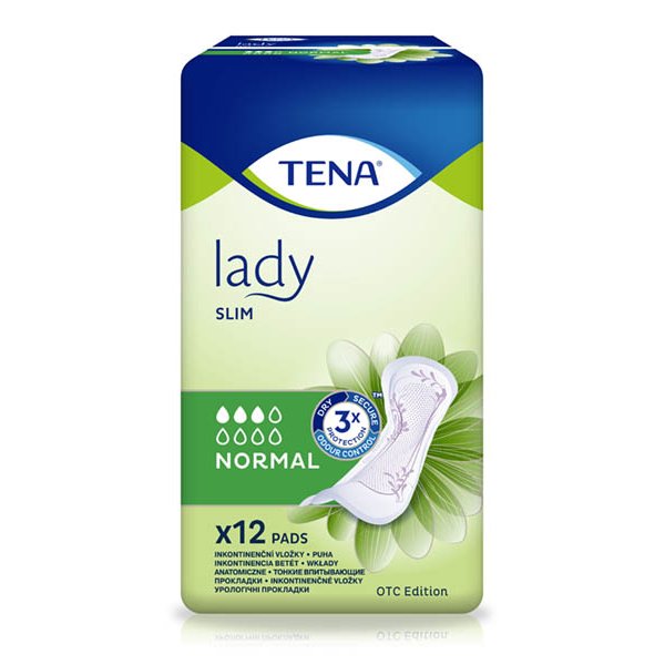 Прокладки урологічні Tena Lady Slim Normal, 12 штук