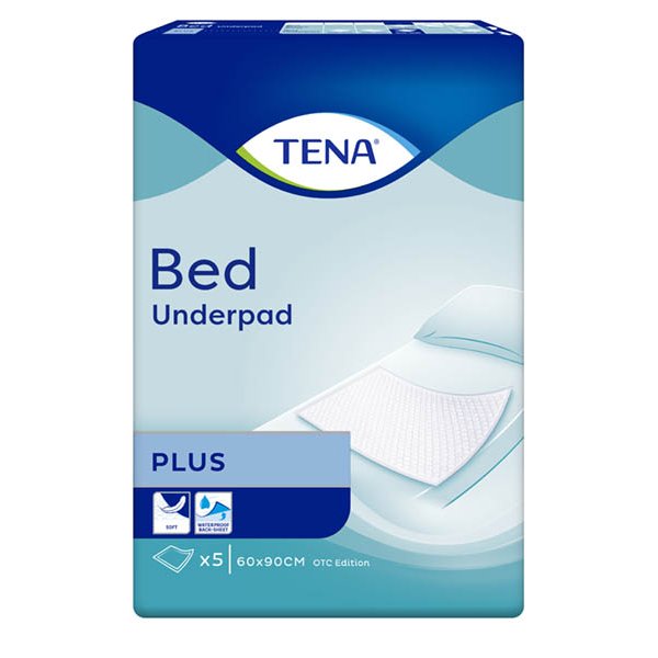 Пелюшки вбираючі Tena Bed Plus 60 x 90 см, 5 штук