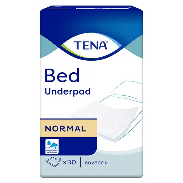 Пелюшки вбираючі Tena Bed Normal 60 x 60 см, 30 штук