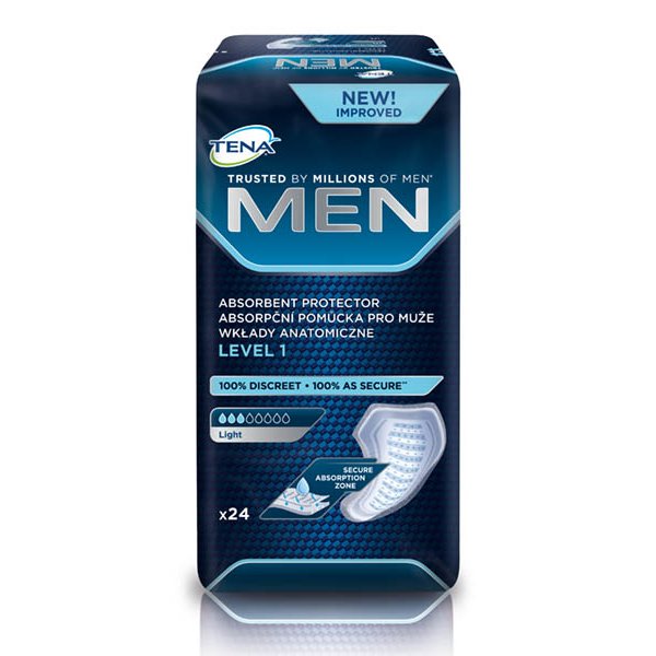 Прокладки урологічні  для чоловіків Tena Men (Level 1), 24 штуки