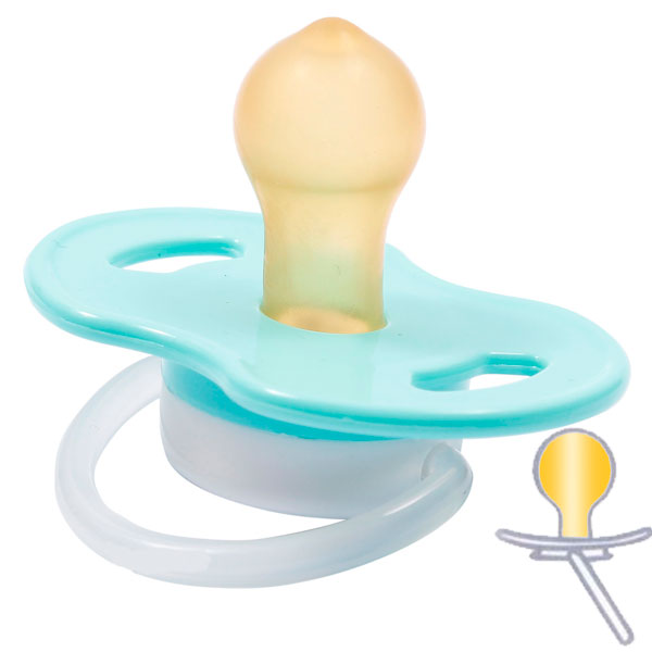 Курносики пустушка латексна кругла 0-6 м 7017/0-6