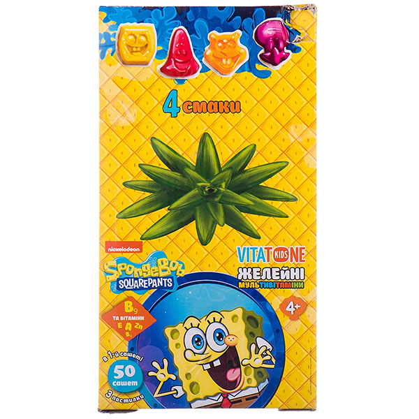 Вітатон Кідс пастилки желейні мультивітаміни №150 (3х50) у саше