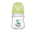 Пляшечка антиколікова Canpol Babies EasyStart "Кольорові звірята" 35/205 з широким отвором, 120 мл