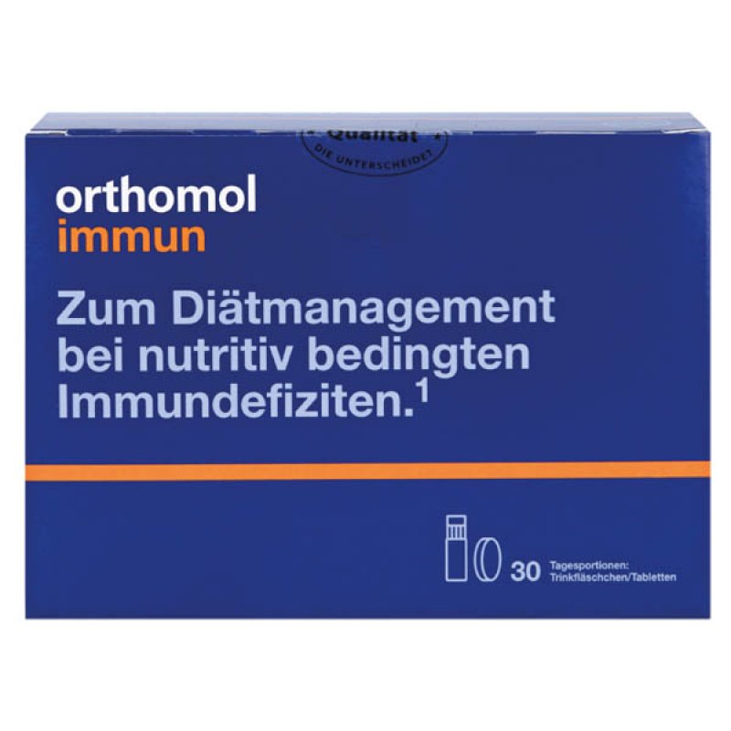 ОРТОМОЛ Immun /питна бутилочка + таблетки/ (відновлення імунної системи) 30 днів  арт.1319991