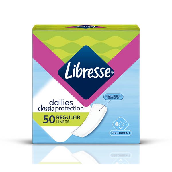 Прокладки щоденні гігієнічні Libresse Classic Pantyliners, 50 шт